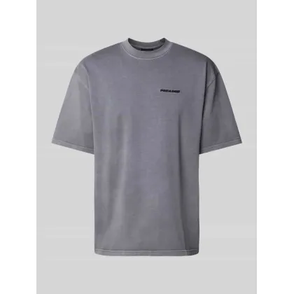 Zdjęcie T-shirt o kroju oversized z wyhaftowanym logo