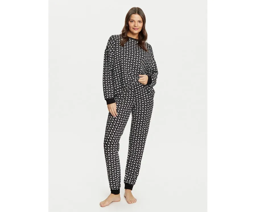 obrazek 1 Guess Piżama O5RX09 KCMB2 Czarny Regular Fit
