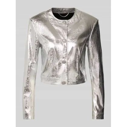 Zdjęcie Żakiet krótki z efektem metalicznym