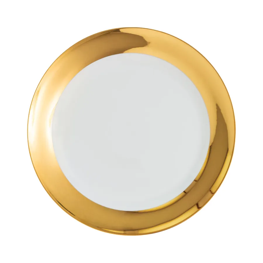obrazek 1 Luksusowy talerz serwisowy z porcelany z kolekcji Detail - Porcel