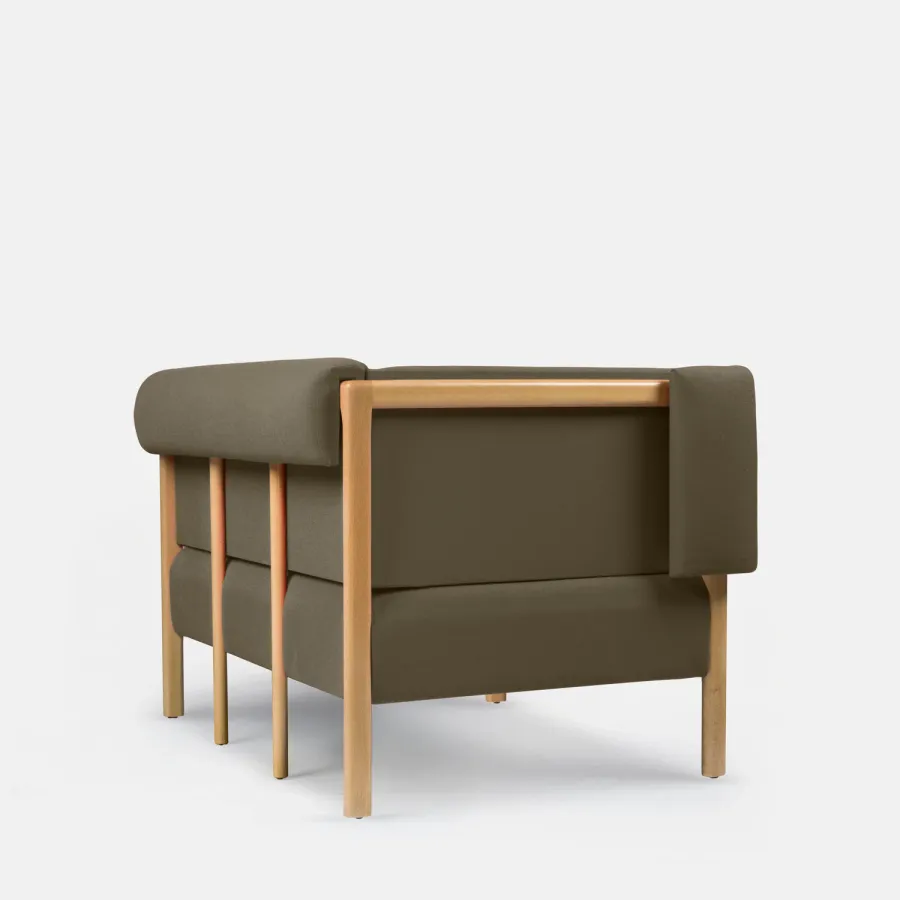 obrazek 3 Elegancki fotel w stylu skandynawskim – Porventura