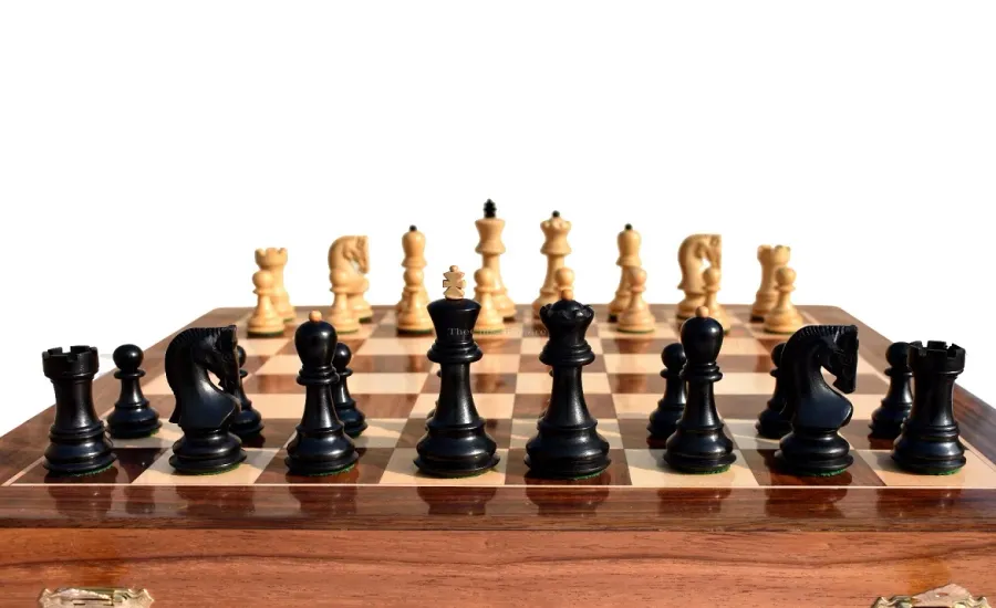 obrazek 5 Prestiżowa składana szachownica z pionkami - The Chess Empire