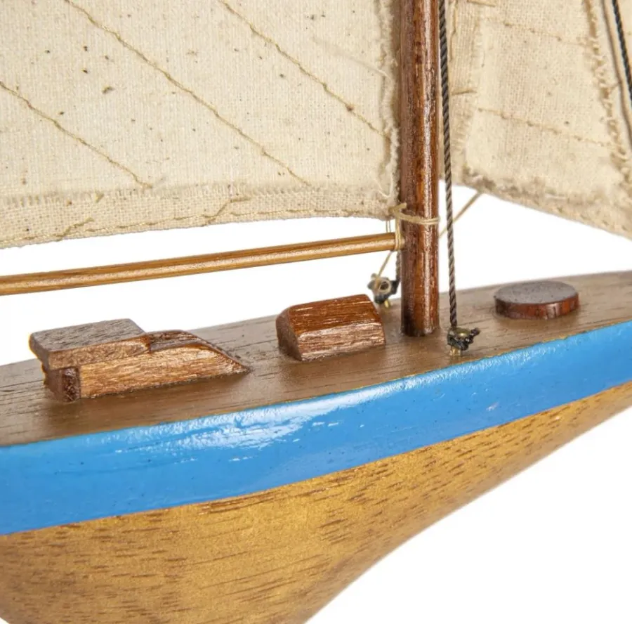 obrazek 5 Wisząca dekoracja - cztery kolorowe miniatury J-Yacht z lat 30. XX wieku dla miłośników żeglarstwa