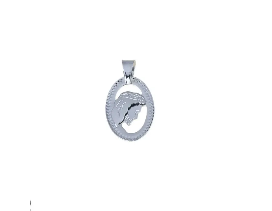 obrazek 1 Stylowy medalik przedstawiający Święte Oblicze  wym.15x10mm