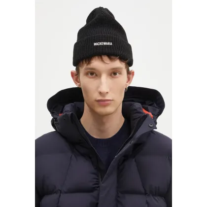 Zdjęcie Wacko Maria czapka Knit Watch Cap kolor czarny  24FW-WMA-CP04