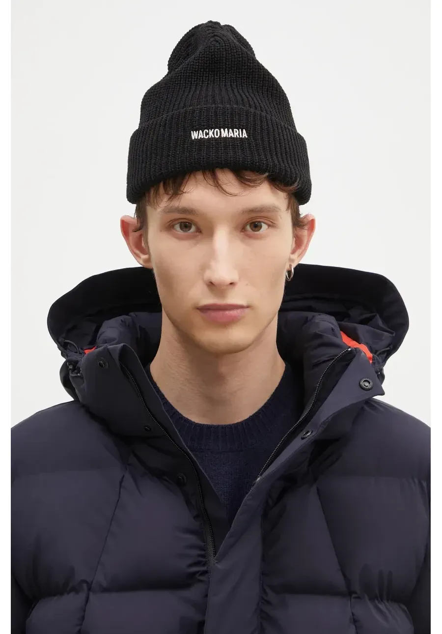 obrazek 1 Wacko Maria czapka Knit Watch Cap kolor czarny  24FW-WMA-CP04