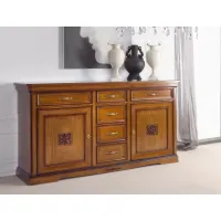 Picture Delux wooden chest of drawers for a classic living room
