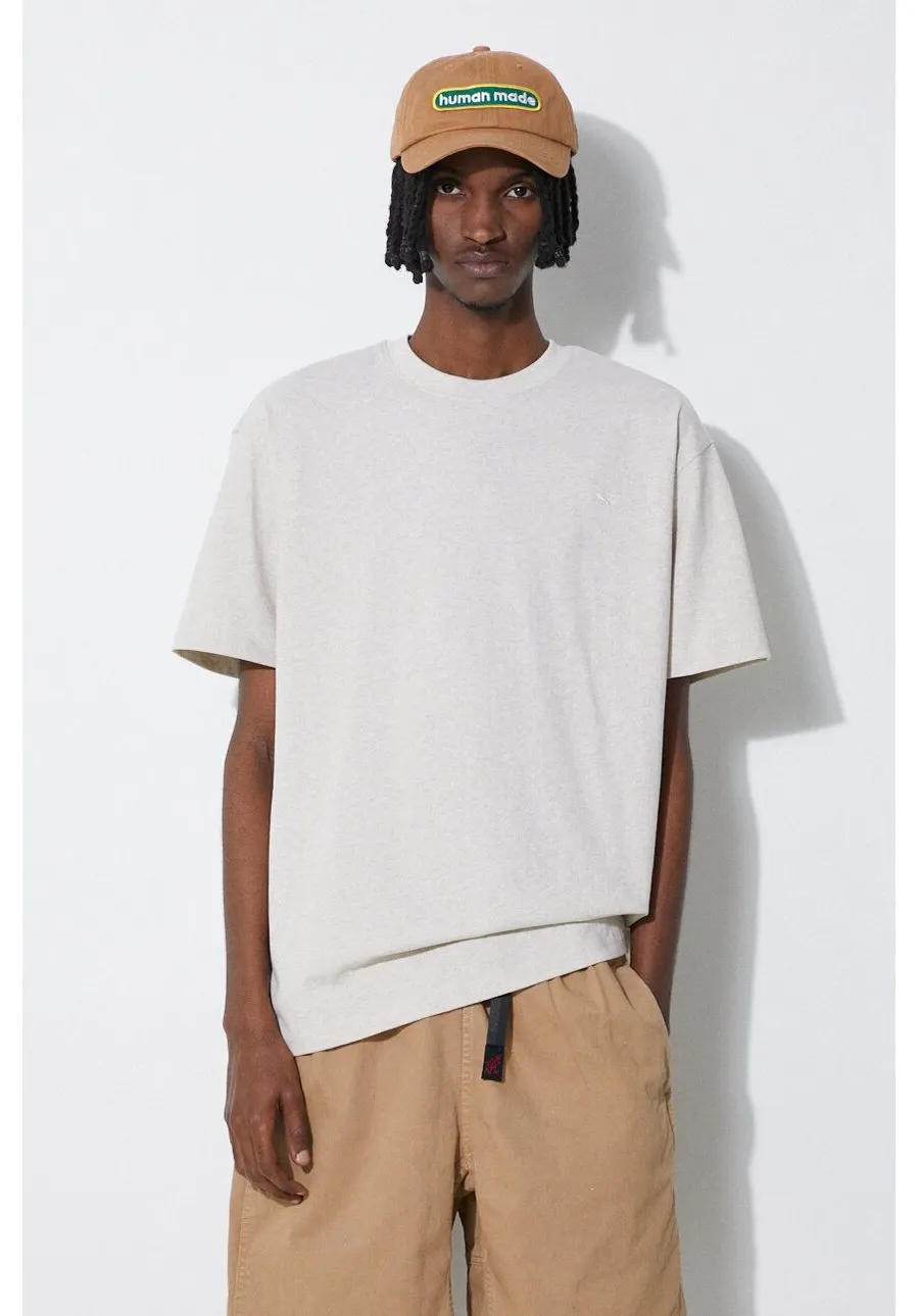 obrazek 1 Puma t-shirt bawełniany  MMQ męski kolor beżowy gładki 624009