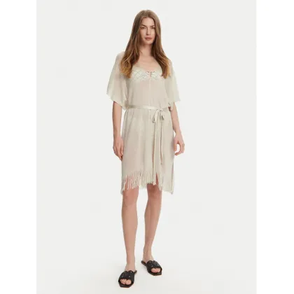Zdjęcie Max Mara Beachwear Kimono Donolla 2516691039 Beżowy Relaxed Fit