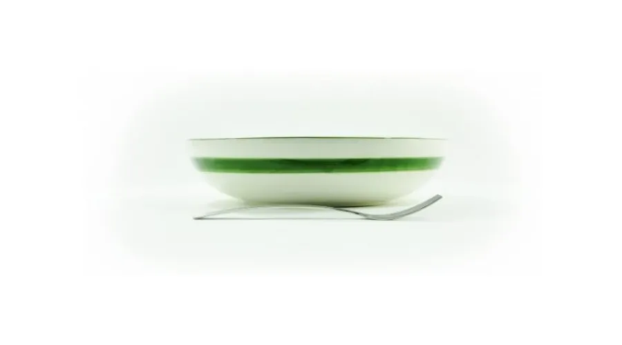 obrazek 3 Ceramiczna 27 cm ręcznie malowana miska dekorowana motywem pomidorów - Le Ceramiche