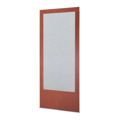 Picture A unique shop panel made of perforated sheet metal without a bench