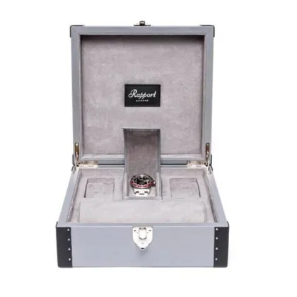 Picture An original gift for a watch collector - a gray container