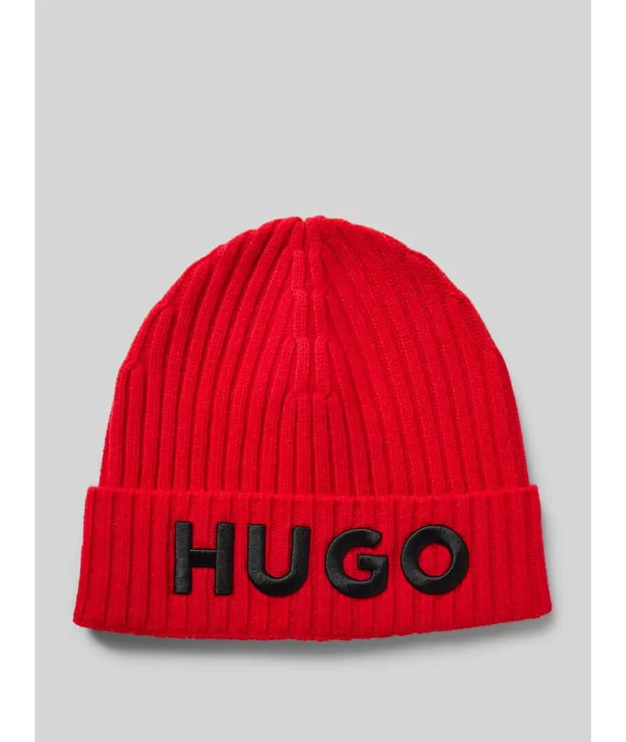 obrazek 1 Czapka beanie z detalem z logo