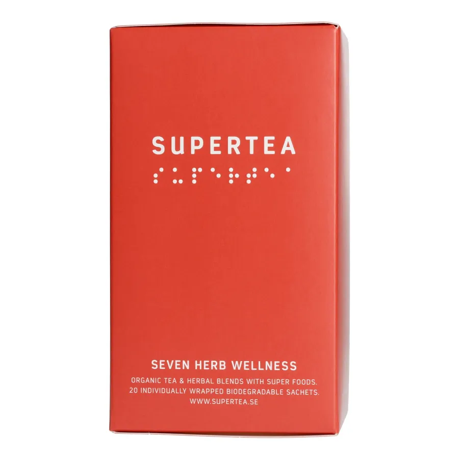 obrazek 1 Teministeriet - Supertea Seven Herb Wellness - Herbata 20 Torebek TEMINISTERIET