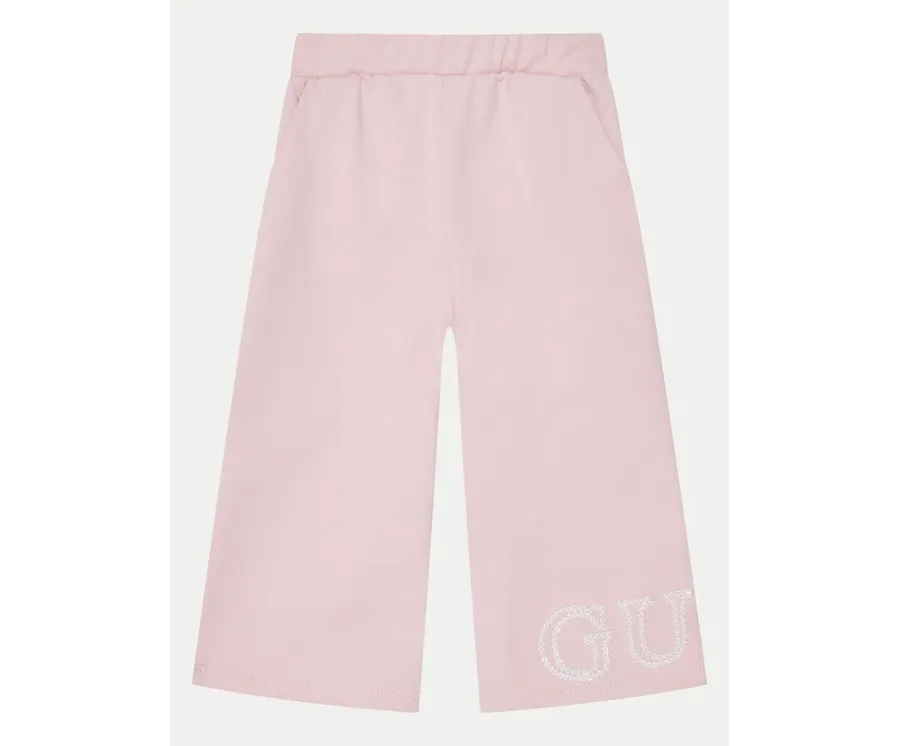 obrazek 1 Guess Spodnie dresowe K5RQ11 KA6R4 Różowy Regular Fit