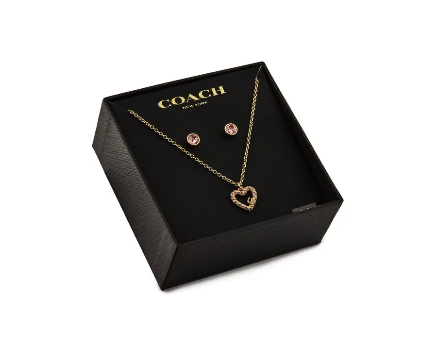 obrazek 1 Coach Kolczyki 37493516 Złoty