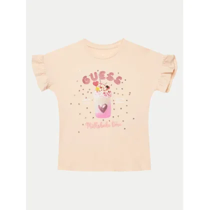 Zdjęcie Guess T-Shirt K5GI02 K6YW4 Różowy Regular Fit