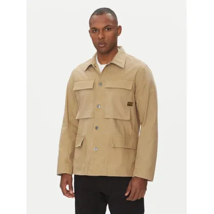 Zdjęcie G-Star Raw Kurtka przejściowa 4 Pkt Overshirt D26429-D387 Beżowy Slim Fit