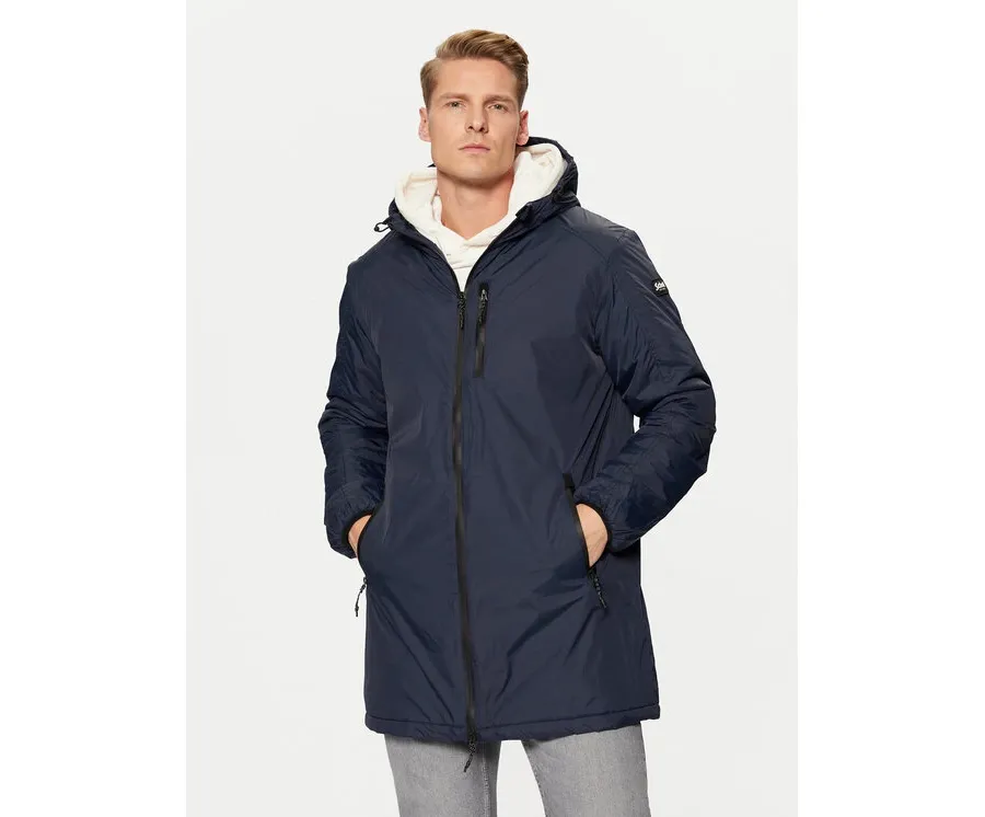 obrazek 1 SCHOTT N.Y.C. Parka BLADEN2 Granatowy Regular Fit