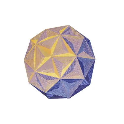 Zdjęcie Dywan z iluzją optyczną - DODECAEDRO