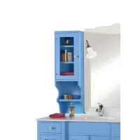 Picture Wall cabinet with 1 door complete with 2 shelves - Zanini