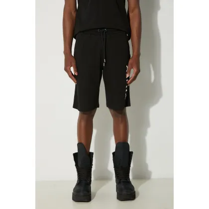 Zdjęcie Alpha Industries szorty bawełniane Alpha Industries Alpha Jersey Short 116366 03 kolor czarny 116366.03-CZARNY