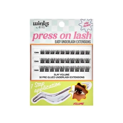 Zdjęcie Ardell Winks Press On Lash Volume underlash extentions Rzęsy 1 szt. Schwarz