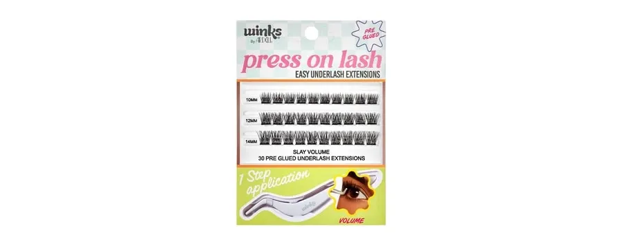 obrazek 1 Ardell Winks Press On Lash Volume underlash extentions Rzęsy 1 szt. Schwarz