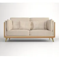 Picture A creamy, stylish sofa for a unique living room – Muranti