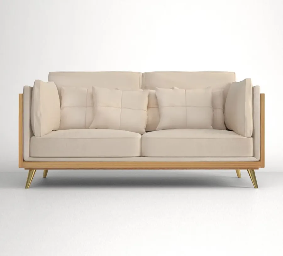 obrazek 1 Kremowa stylowa sofa do wyjątkowego salonu – Muranti