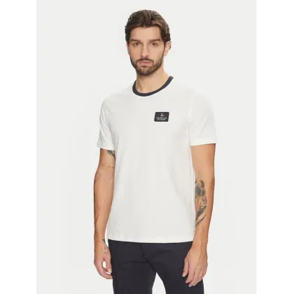 Zdjęcie Aeronautica Militare T-Shirt 242TS2331J662 Biały Regular Fit