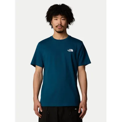 Zdjęcie The North Face T-Shirt Simple Dome NF0A87NG Granatowy Regular Fit