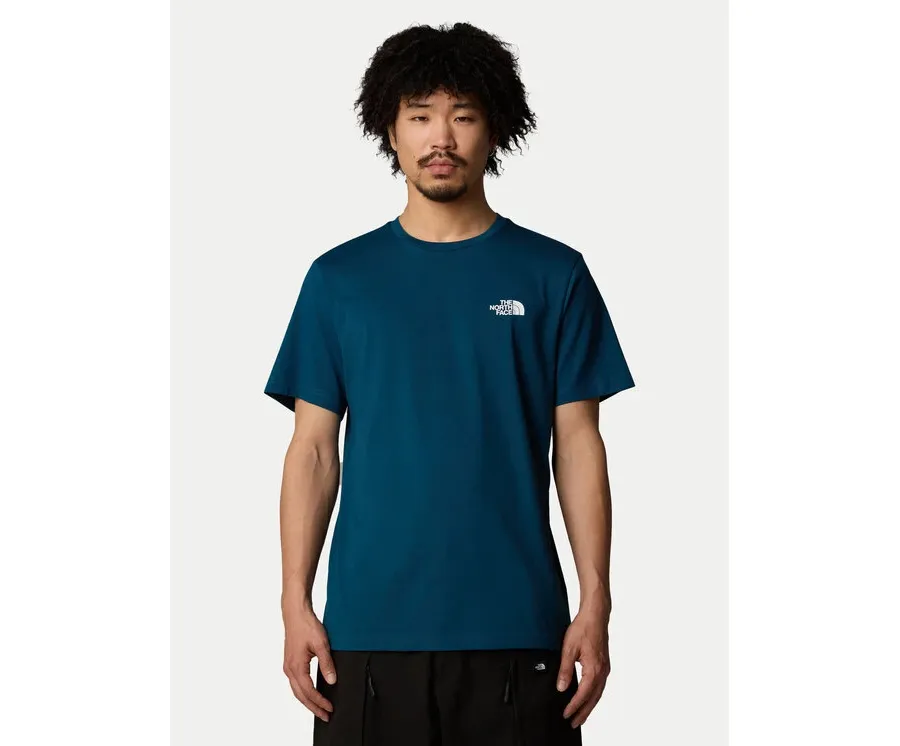 obrazek 1 The North Face T-Shirt Simple Dome NF0A87NG Granatowy Regular Fit