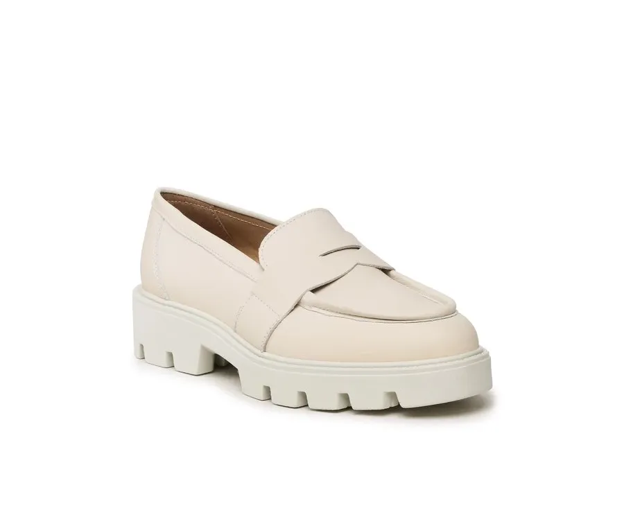 obrazek 1 Badura Loafersy AMANTEA-E23-28180N Beżowy