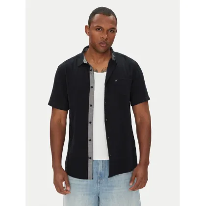 Zdjęcie Quiksilver Koszula Time Box EQYWT04622 Czarny Regular Fit