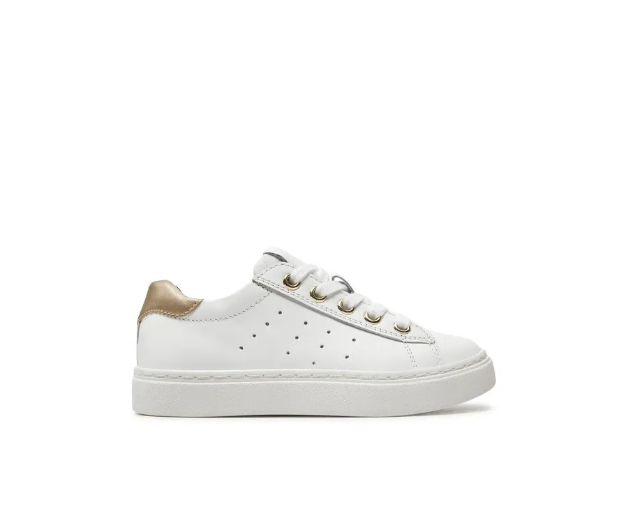 obrazek 1 Geox Sneakersy J Nashik Girl J4586B 00085 C1000 S Biały