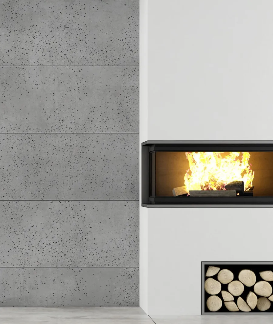obrazek 1 120x60 cm DS - (ciemny popiel) - płyta beton architektoniczny
