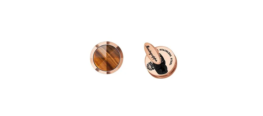 picture 2 Special Cufflinks - Tiger Eye NeroUno Montegrappa