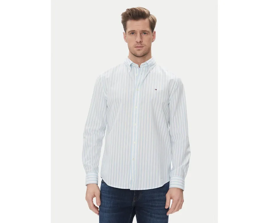 obrazek 1 Tommy Hilfiger Koszula MW0MW39159 Błękitny Regular Fit