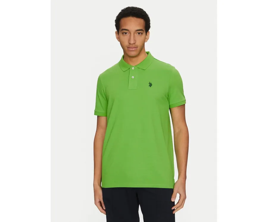 obrazek 1 U.S. Polo Assn. Polo MUP3637 Zielony Regular Fit
