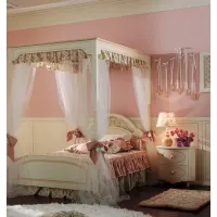 Zdjęcie Elegancki i klasyczny pokój młodzieżowy dla dziewczyny - Ebanisteria Bacci