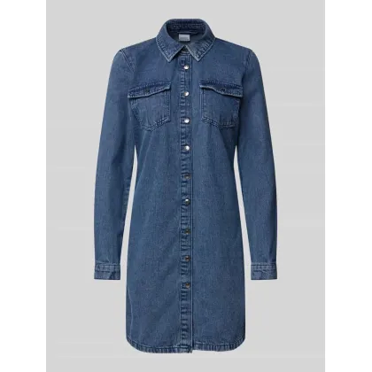 Zdjęcie Vero Moda Sukienka jeansowa Jennie 10310968 Niebieski Regular Fit