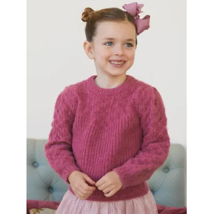 Zdjęcie Abel & Lula Sweter 5823 Różowy Regular Fit