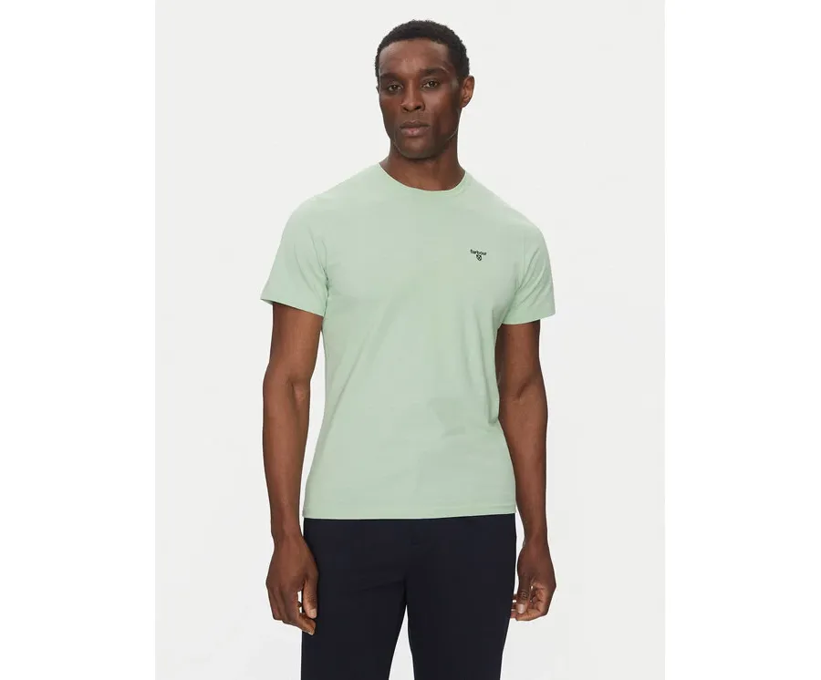 obrazek 1 Barbour T-Shirt Essential Sports MTS0331GN45 Zielony Tailored Fit