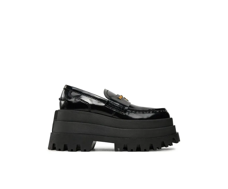 obrazek 1 Naked Wolfe Loafersy Delusion Czarny