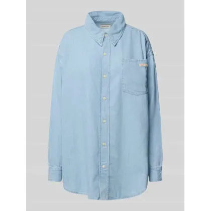 Zdjęcie Calvin Klein Jeans Koszula jeansowa J20J225010 Błękitny Oversize