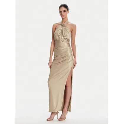 Zdjęcie Fracomina Sukienka wieczorowa FQ25SD3002W798T4 Złoty Slim Fit