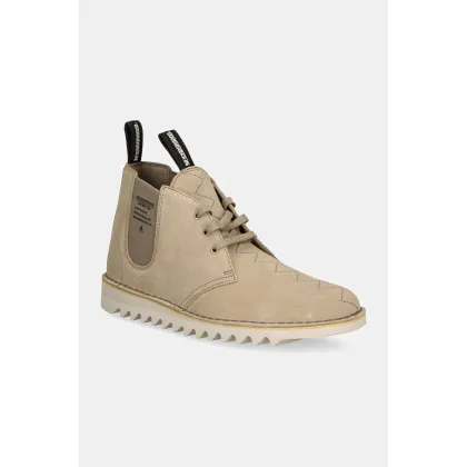 Zdjęcie Clarks Originals sztyblety zamszowe Desert x Neighborhood męskie kolor beżowy 26179531