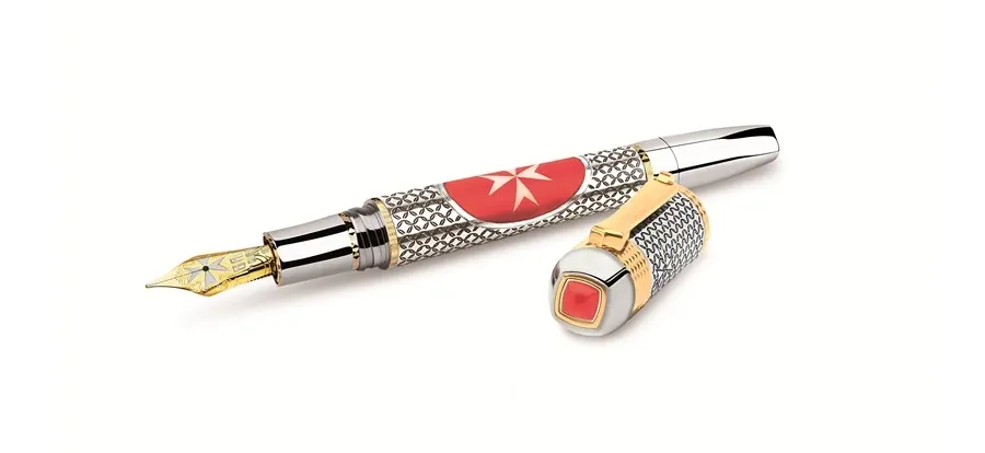 picture 1 Fountain Pen Tibaldi Sovereign Military Order of Malta Limited Edition 