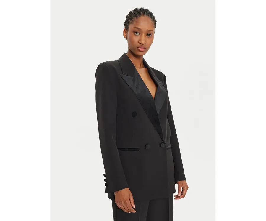 obrazek 1 ViCOLO Marynarka TS0315 Czarny Regular Fit